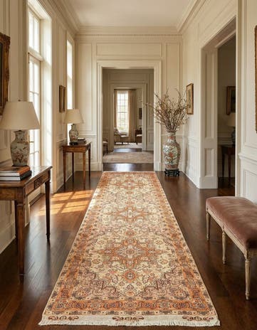 2' 9 x 10' 4 Tabriz Runner Rug