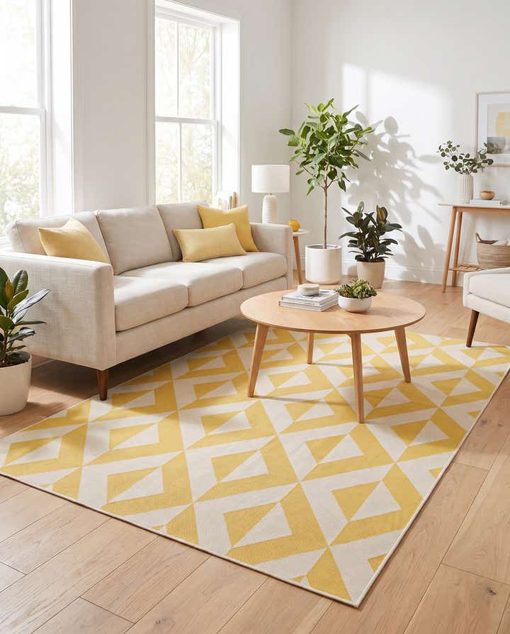 6' x 9' Easy-Clean Jill Zarin Napa Indoor / Outdoor Rug