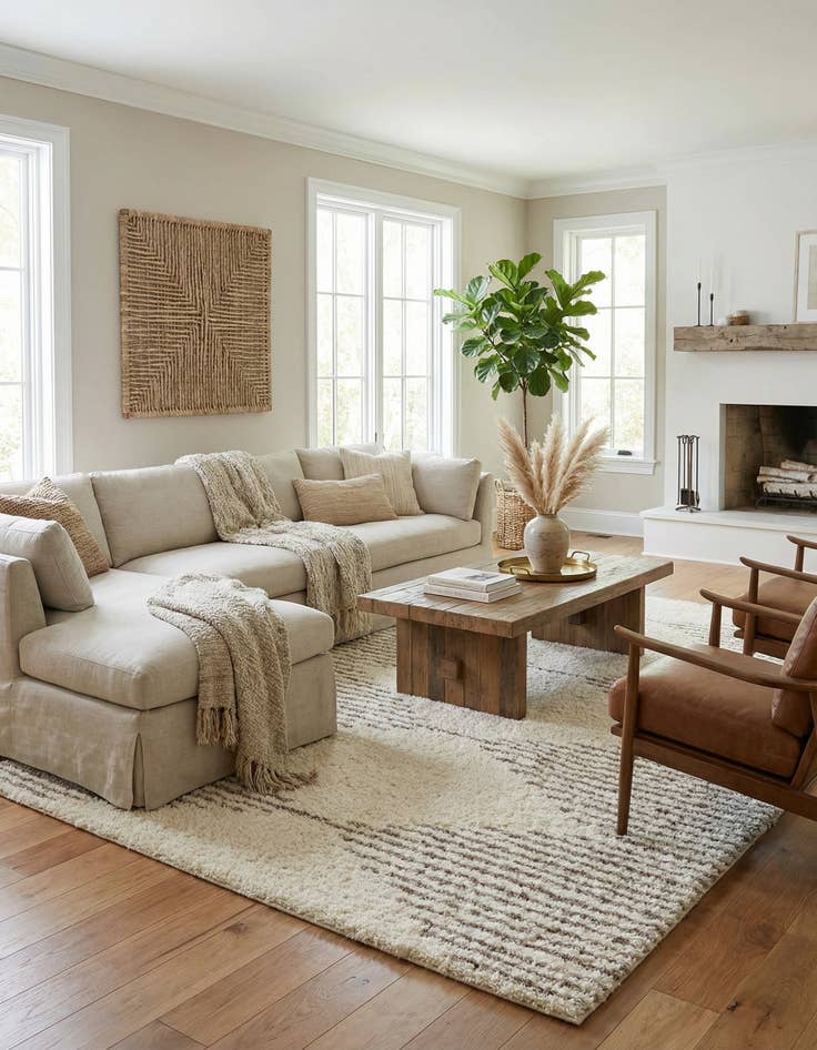 Detail image of  10' x 14' Infinity Shag Rug