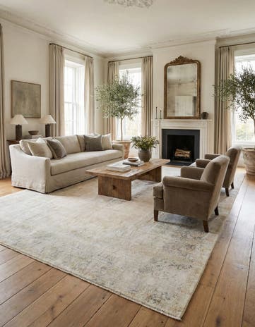 9' 10 x 12' 7 Vintage Royal Wool Rug