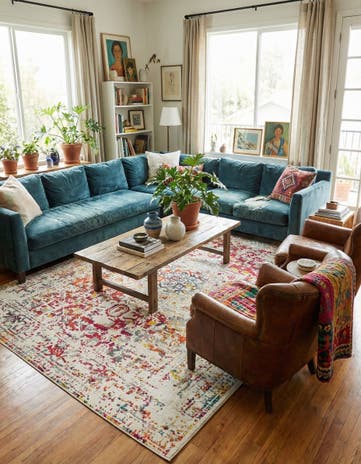 Light Multi Arlington Rug