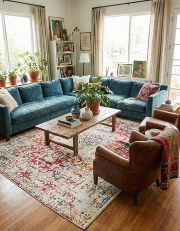 Light Multi Arlington Rug