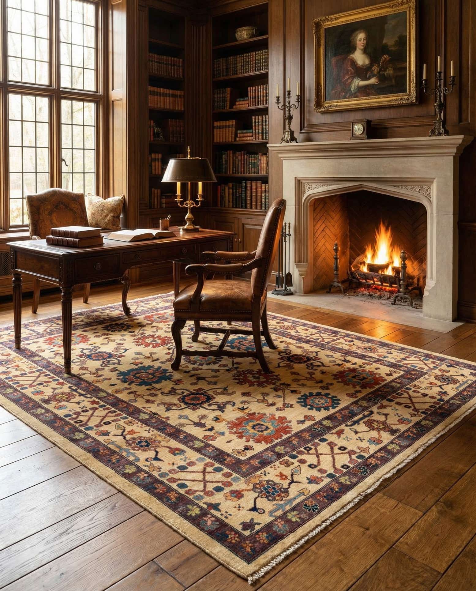 6' 4 x 8' 3 Sara Wool Rug
