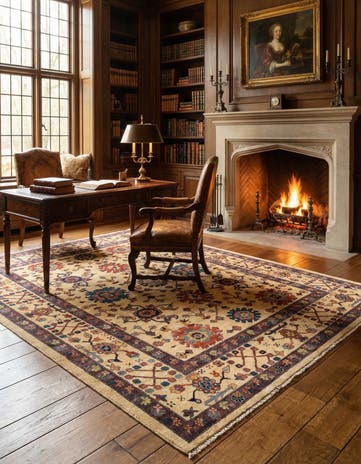 6' 4 x 8' 3 Sara Wool Rug