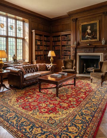 8' 11 x 12' Hossainabad Rug