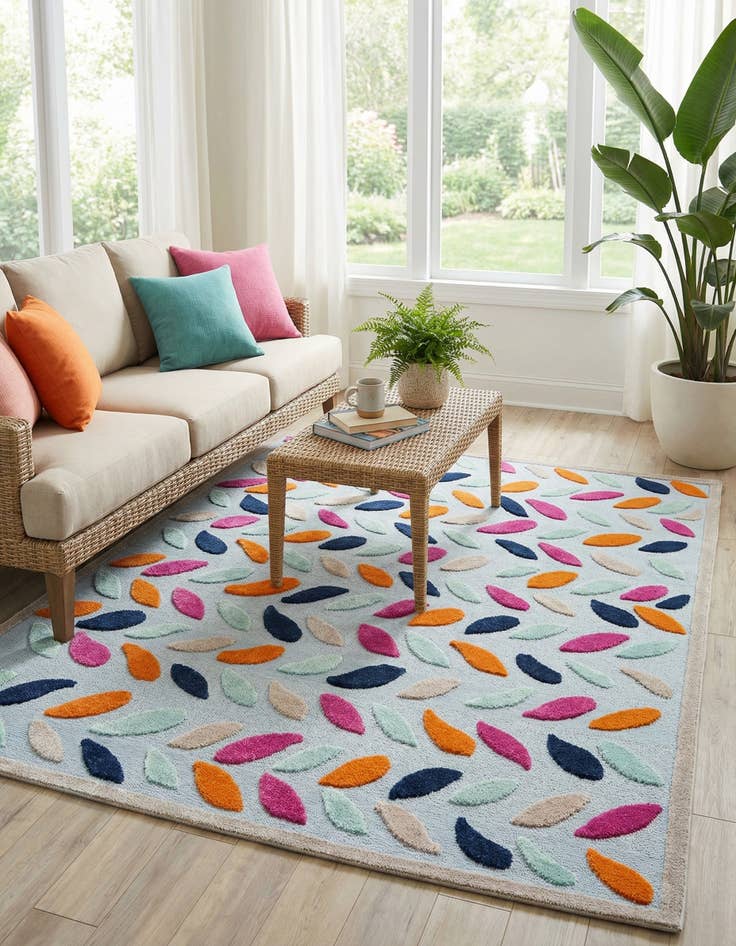 Detail image of  7' x 10'  Washable Aruba Indoor / Outdoor Rug