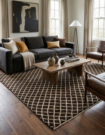 5' 8 x 7' 8 Hand Knotted Darya Wool Rug