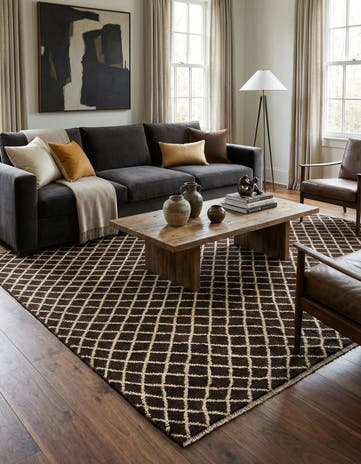 5' 8 x 7' 8 Hand Knotted Darya Wool Rug