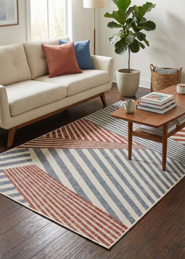 4' x 6' Easy-Clean Jill Zarin Indoor / Outdoor Rug
