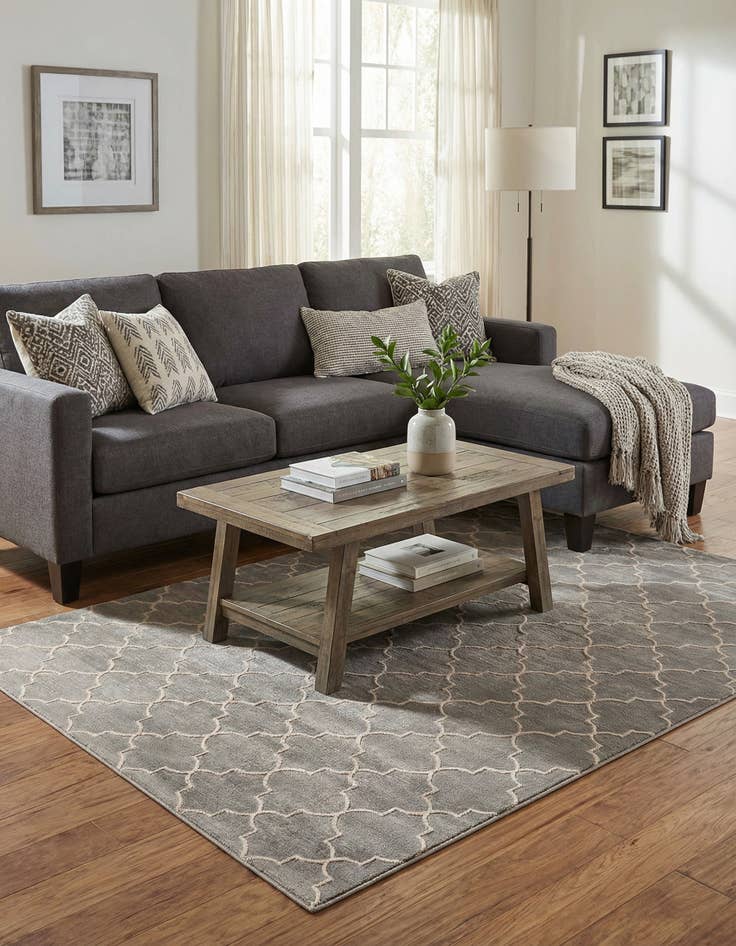 Detail image of 4' x 6' Uptown Lincoln Center Rug