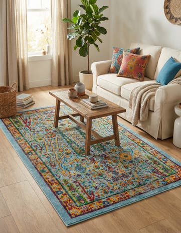 Aqua Calypso Rug