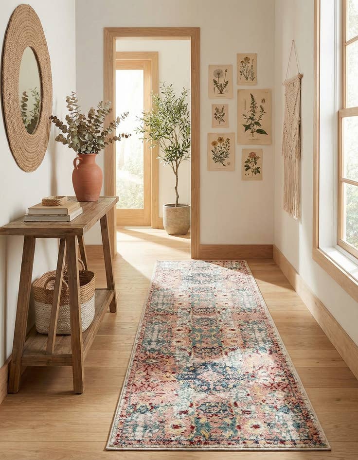 Detail image of 2' 7 x 10' Charleston Runner Rug