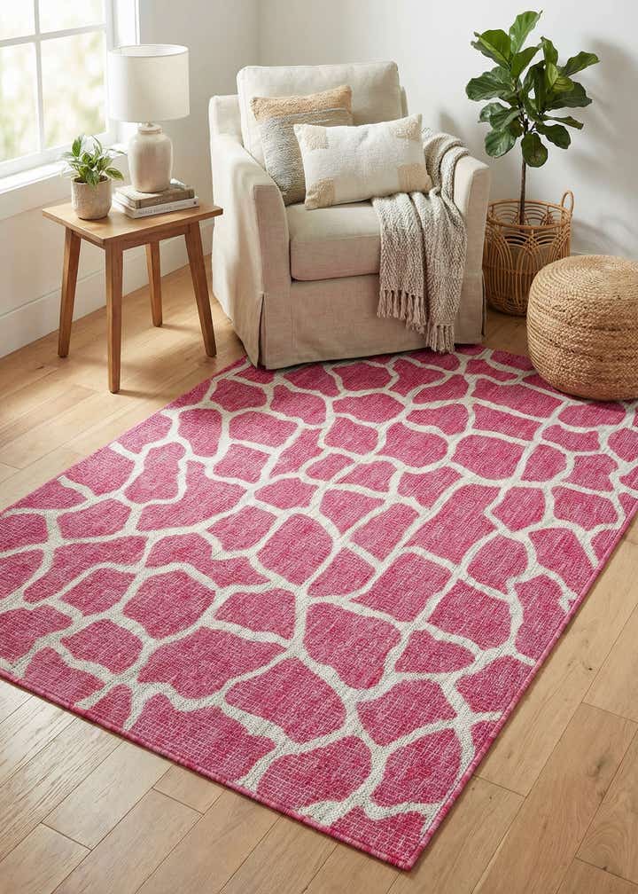 4' x 6' Easy-Clean Safari Indoor / Outdoor Rug