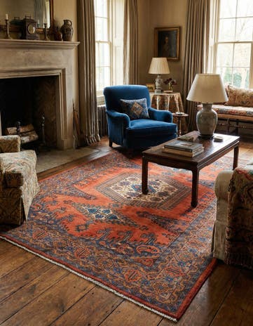 7' 1 x 9' 6 Viss Wool Rug