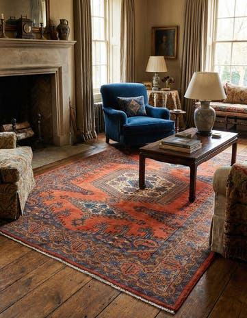 7' 1 x 9' 6 Viss Wool Rug