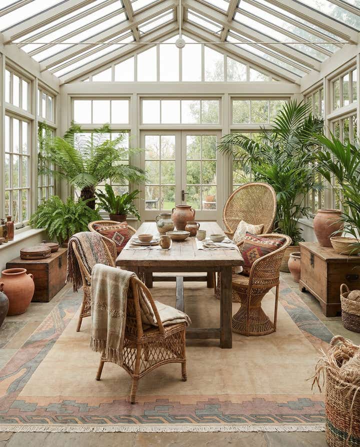 8' 4 x 11' 5 Hand Knotted Tibet Wool Rug