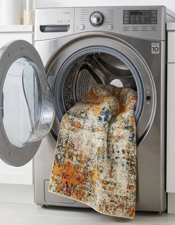 Detail image of 2' 7 x 10'  Washable Alta Runner Rug