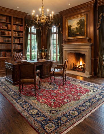 11' 2 x 14' 4 Kashmar Wool Rug