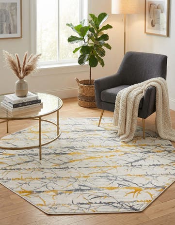 5' 3 x 5' 3 Finsbury Octagon Rug