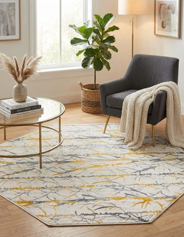 5' 3 x 5' 3 Finsbury Octagon Rug