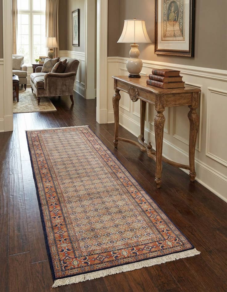 Detail image of 2' 4 x 9' 4 Mood Wool Runner Rug