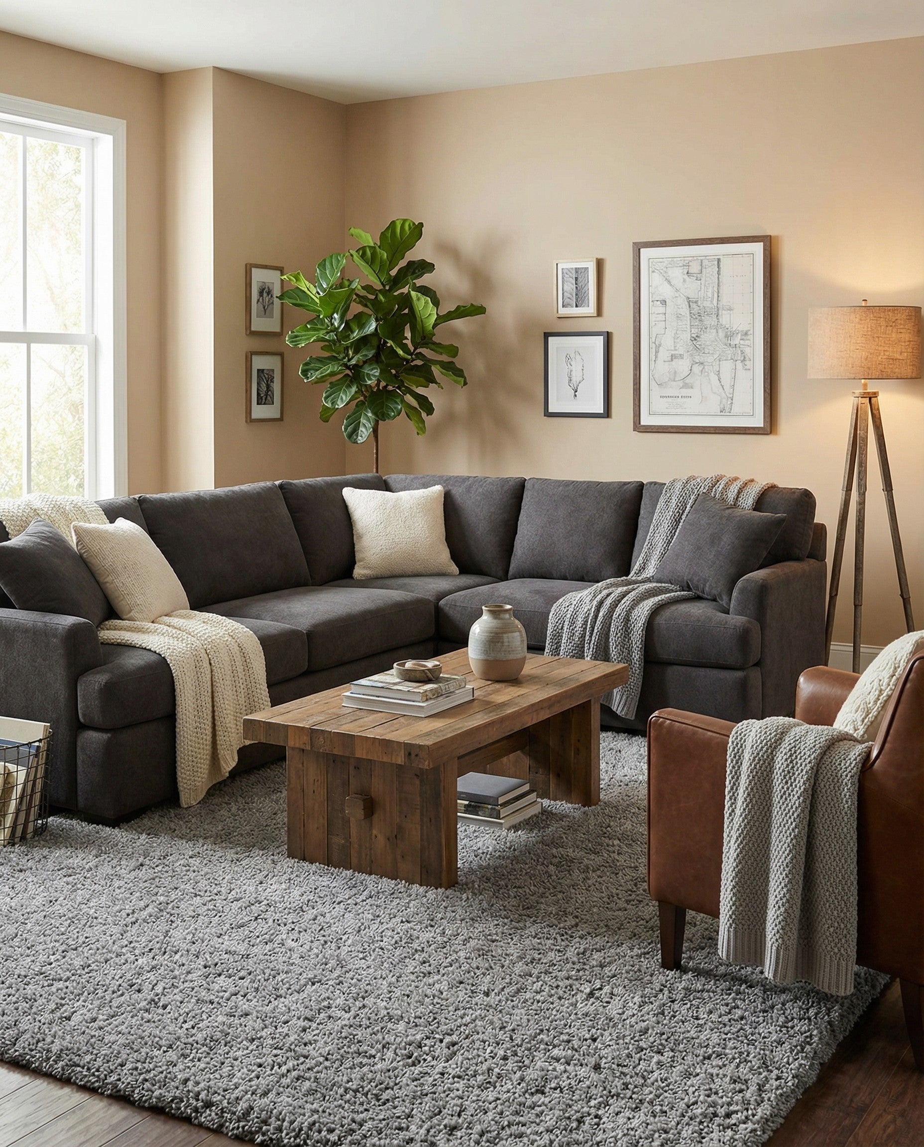  8' 8 x 12' Zermatt Shag Rug