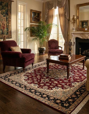 5' 1 x 6' 6 Tabriz Rug