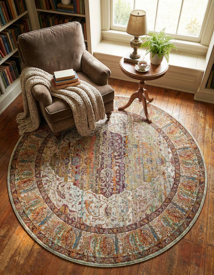 Detail image of 8' x 8' Havana Round Rug