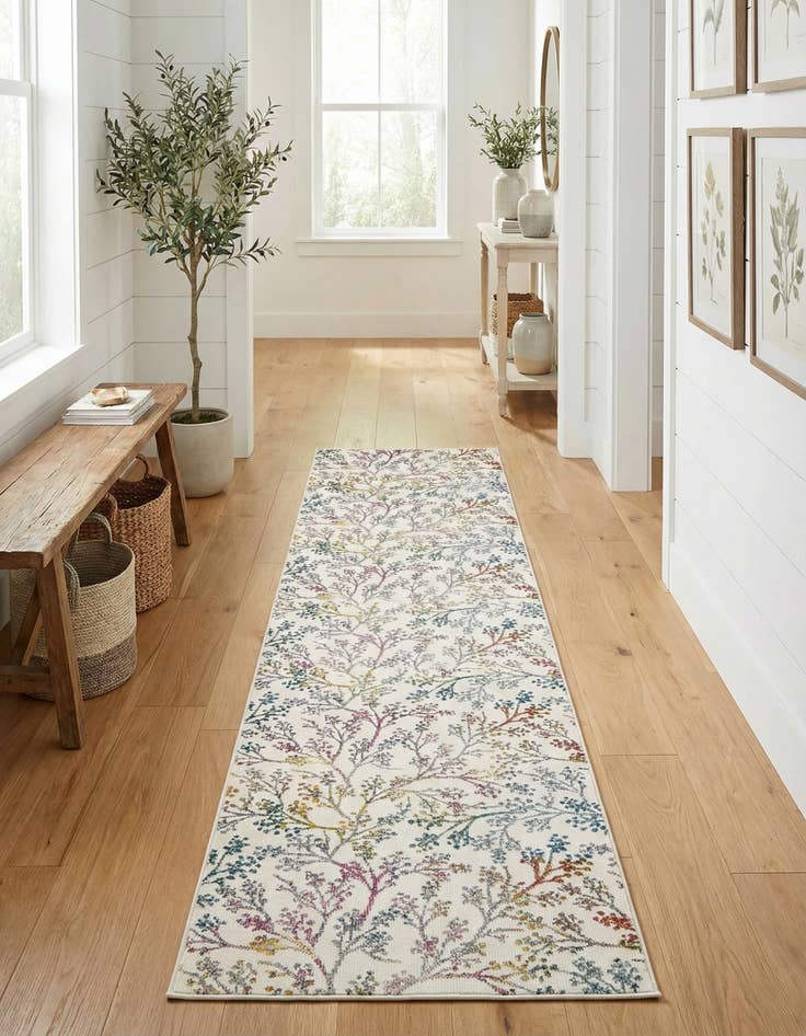 Detail image of 2' 7 x 10' Blossom Runner Rug