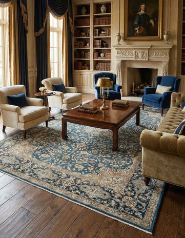6' 10 x 10' 4 Vintage Royal Rug