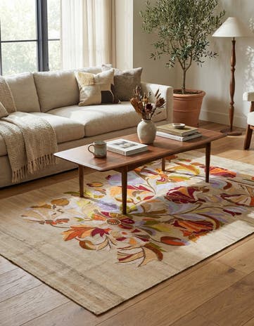 5' 10 x 8' 1 Hand Woven Kilim Modern Rug
