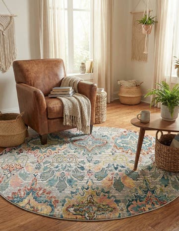 Charleston Round Rug