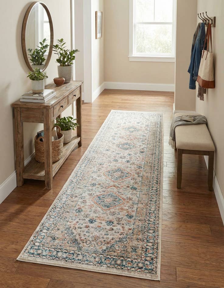 Detail image of 2' x 8' Newport Runner Rug