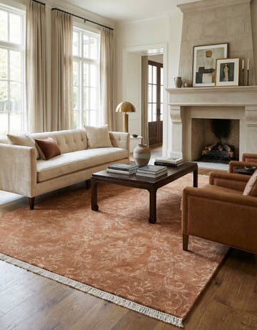 5' 1 x 7' 10 Hand Knotted Darya Wool Rug