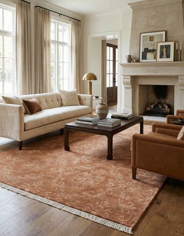 5' 1 x 7' 10 Hand Knotted Darya Wool Rug