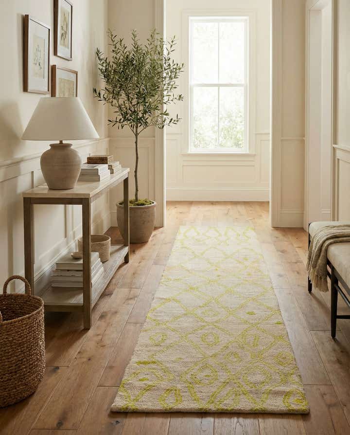 2' 4 x 9' 10 Hand Knotted Darya Wool Runner Rug