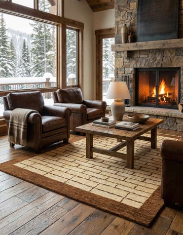 4' 6 x 6' 3 Juma Wool Rug