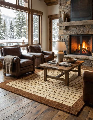 4' 6 x 6' 3 Juma Wool Rug