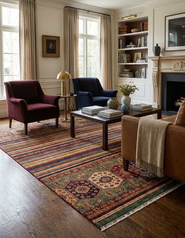 8' 10 x 12' 2 Hand Knotted Ariana Ziegler Rug