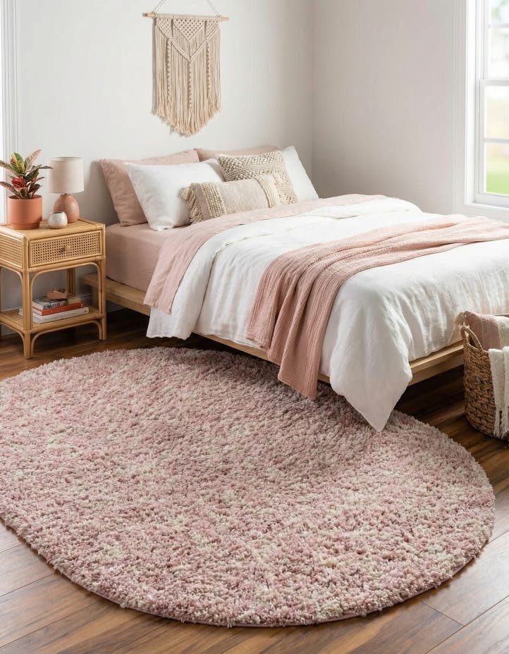 4' x 6' Moroccan Trellis Shag O...
