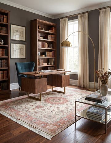 4' 10 x 6' 9 Tabriz Rug