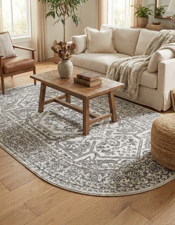 5' 3 x 8' Boston Oval Rug