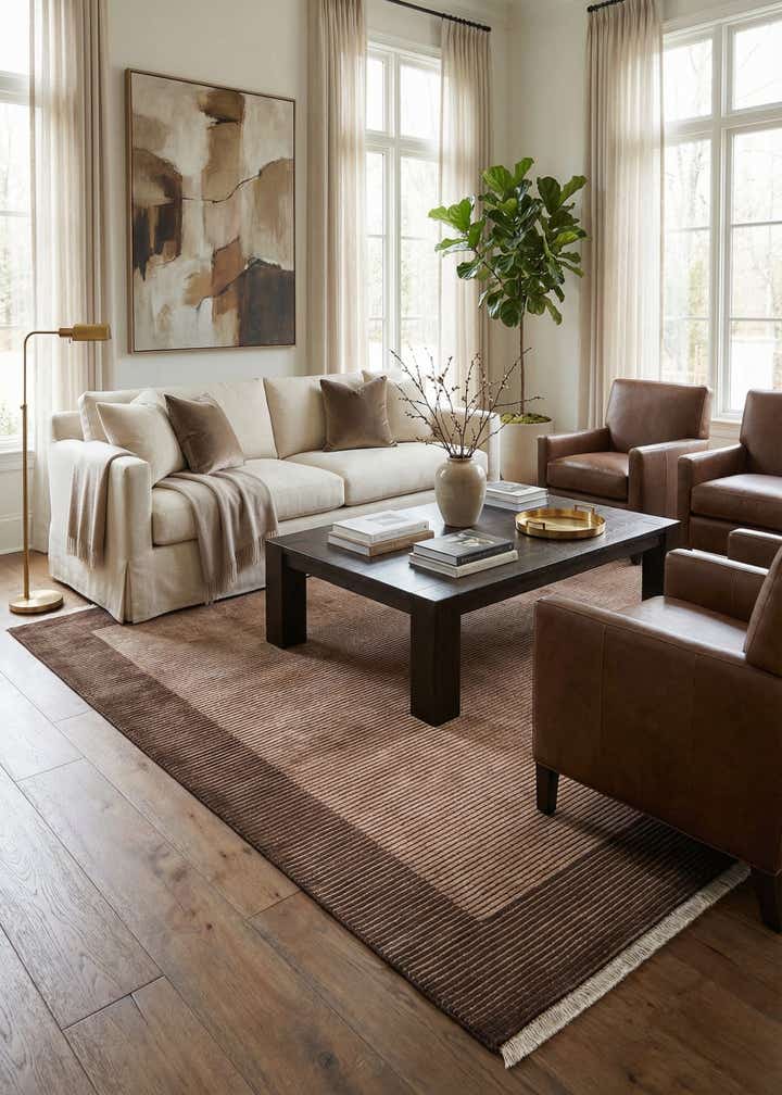 6' 6 x 9' 10 Hand Knotted Darya Wool Rug