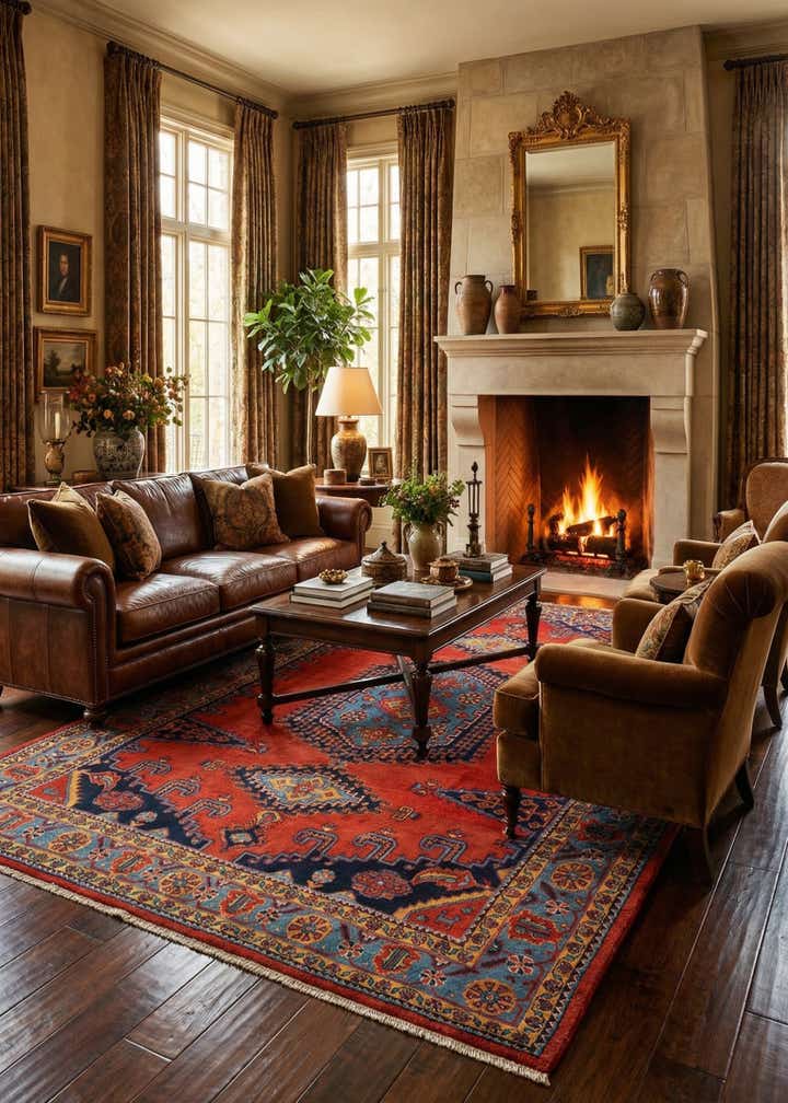 7' 5 x 10' 6 Viss Wool Rug