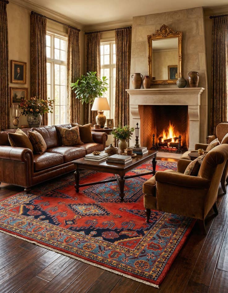 Detail image of  7' 5 x 10' 6 Viss Wool Rug