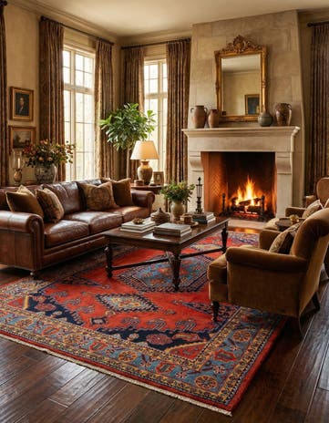 7' 5 x 10' 6 Viss Wool Rug
