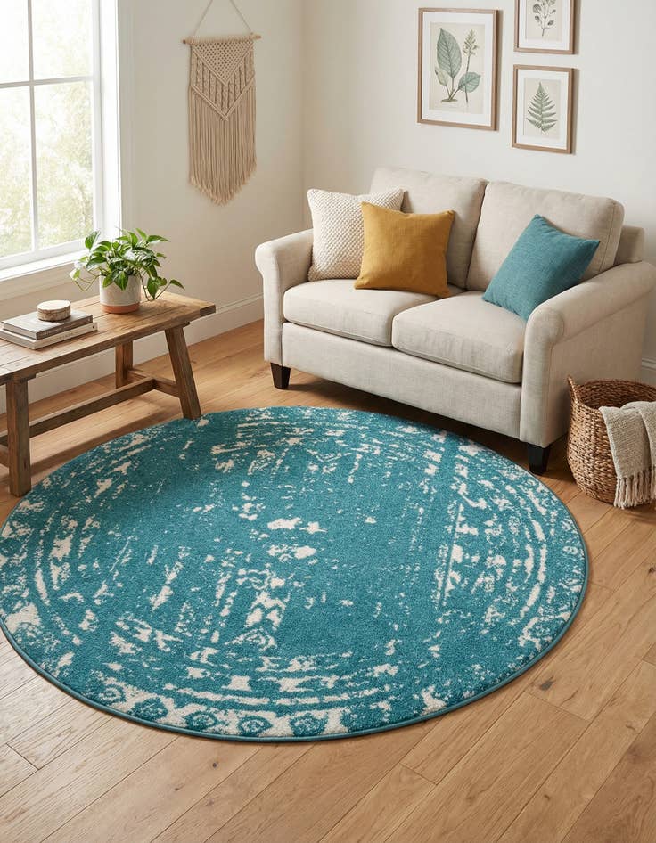 Detail image of  4' x 4' Lennon Round Rug