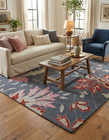 5' 1 x 8' 1 Agra Wool Rug