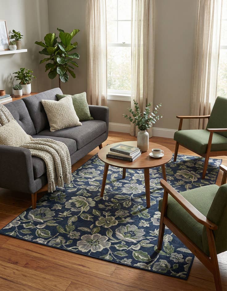 Detail image of 4' x 6' Charleston Rug