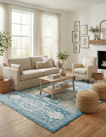 Turquoise Dover Rug